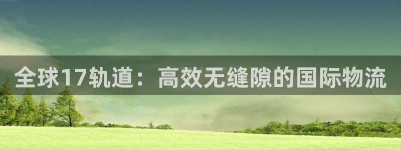 ,优游国际PG电子游戏：全球17轨道