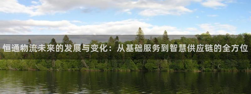 ,优游国际预测:恒通物流未来的发展与